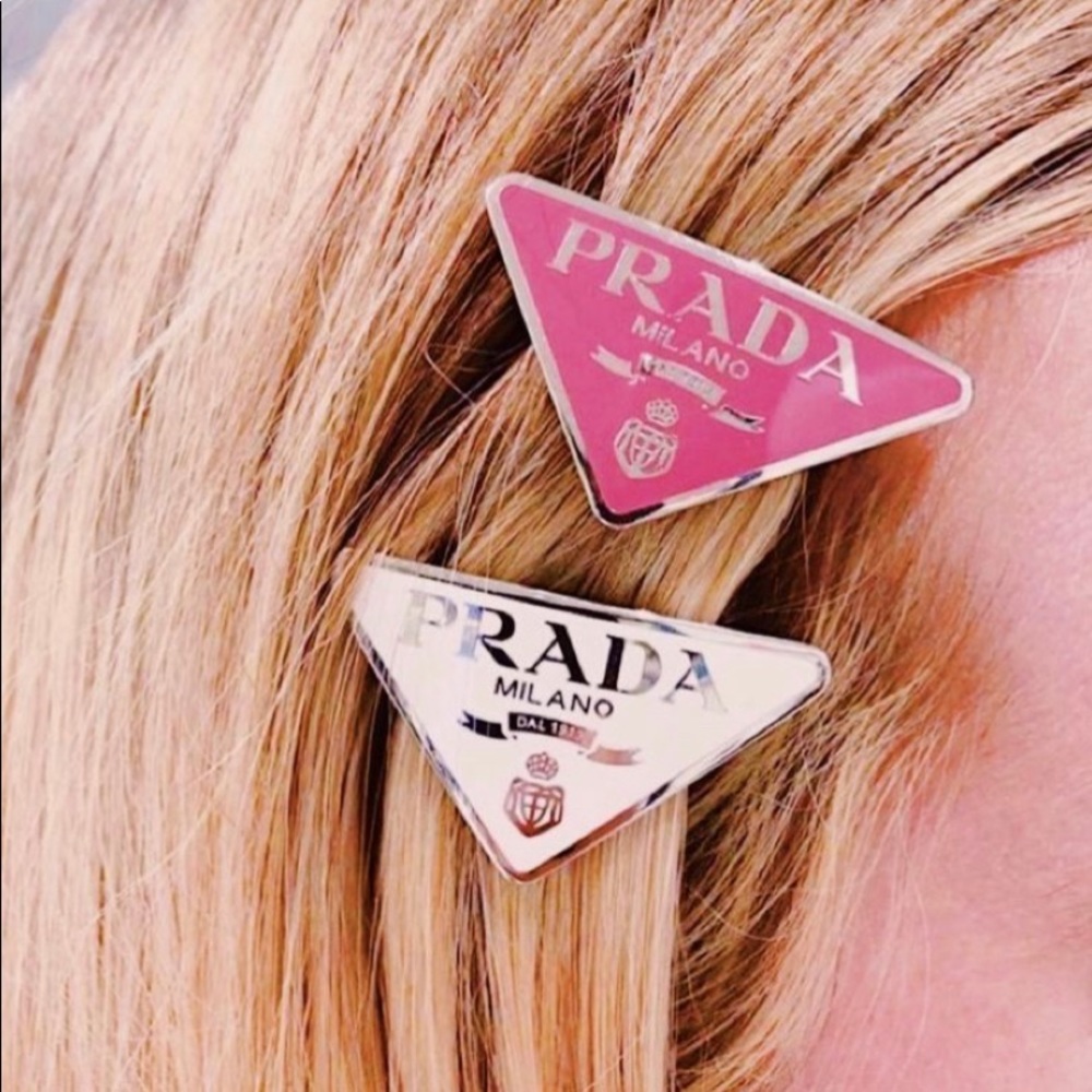 triangle metal hair clips